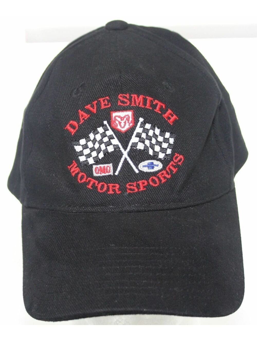 Dave Smith Motor Sports World's Largest Dodge Dealer Hat - Strapback Cap - Black